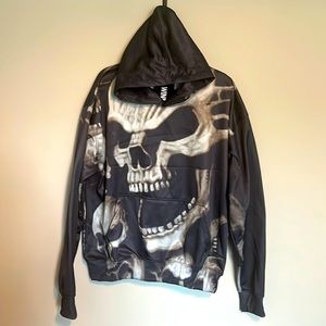 BNWT Skull sweatshirt XL mens hoodie
